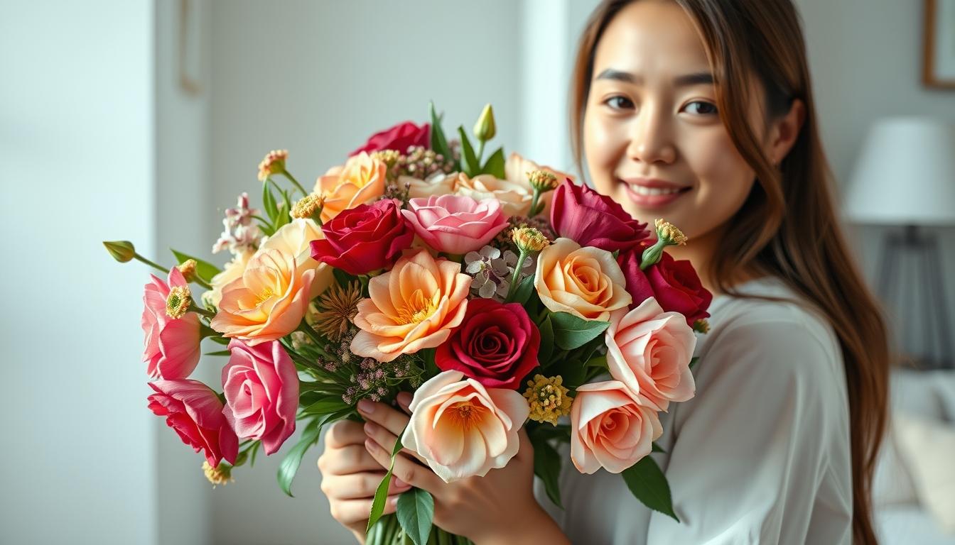 Seasonal flower arrangements